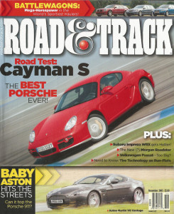 ROAD & TRACK 2005 NOV - PORSCHES, WRX, BMW 507, ENZO